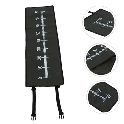 KICHOUSE Portable Fish Measuring Board: Waterproof Accurate Size Lightweight Measurement Tool Ruler Size Measuring Tape Board Tool