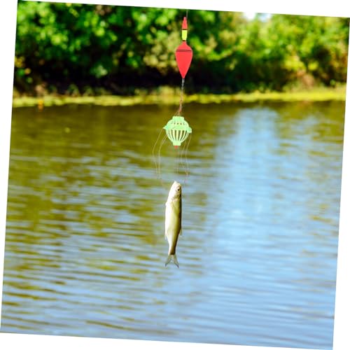 UPKOCH 1Set Artificial Fishing Bait Fishing Tackle with Buoy for Freshwater Saltwater Fishing Durable Bend Resistant Fishing Equipment for Bass Trout Fishing