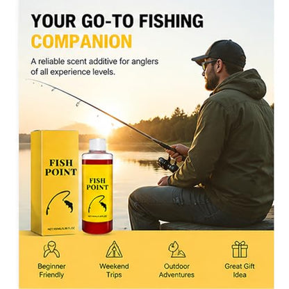 Concentrated Fish Attractant Liquid, Red Worm Fishing Scent Spray for Bait & Lures, 100ml Fish Bait Additive for Trout, Bass, Panfish, Lake River Dock & Freshwater Fishing Gear - color: 3PC
