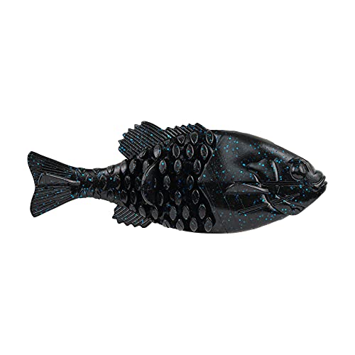 Berkley Powerbait Gilly Fishing Soft Bait - color: Black Blue Fleck, size: 90mm
