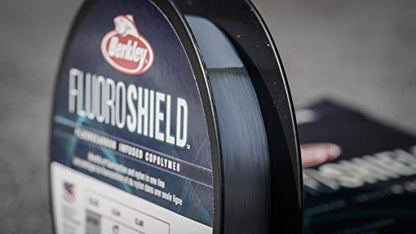 Berkley FluoroShield Fluorocarbon Fishing Line, Clear - size: 3000yd, style: 12lb Test