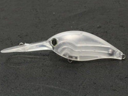 10 Blank Unpainted Minnow Crankbait Topwater Lipless Jerkbait Fishing Lures V5 - color: UPC309P10