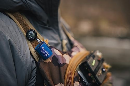 Smith Creek Rod Clip with Zinger - color: Blue