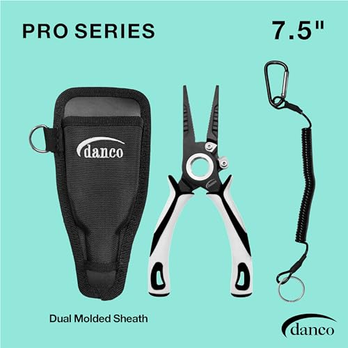 Gambler danco 7.5" PRO Series Pliers 304 Forged Stainless Steel - color: White