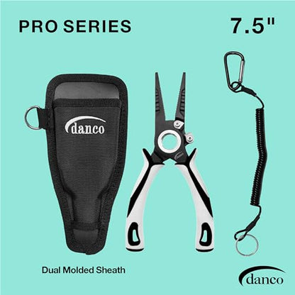 Gambler danco 7.5" PRO Series Pliers 304 Forged Stainless Steel - color: White