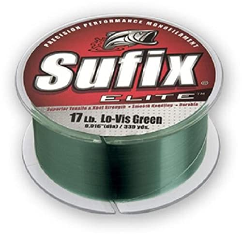 Sufix Elite 20 lb Fishing Line (330 YD Spool) - color: Multi