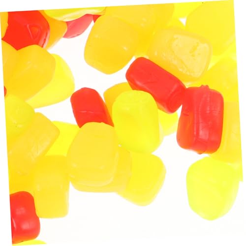 KESYOO 150pcs Soft Silicone Fake Corn Fishing Lures with Realistic Appearance and Convenient Design, Floating Trout and Carp Baits for Saltwater and Multiple Fish Species Fishing