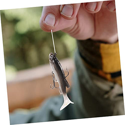 POPETPOP 7pcs Fishing Hook Remover Tool Set Ergonomic Grip Lifelike Fishing Lures for Freshwater and