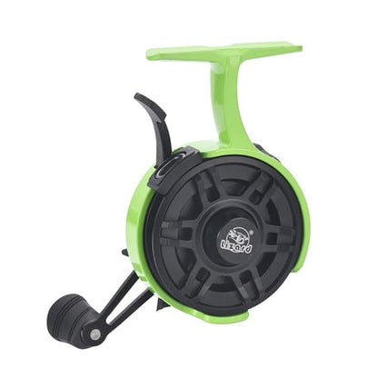 Lixada Wire Cup Ice Fishing Reel Plastic Line Speed Adjustable 2.8:1High Speed Ratio, Raft Fishing Wheel Lightweight Front Fishing Reel for Ice Fishing, Left/Right Hand - color: Right Hand