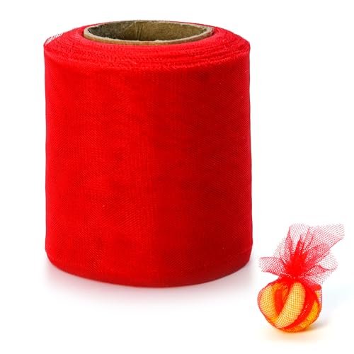 Philbinden 72 FT Fishing Soft Spawn Net,3'' Wide Fishing Spawn Sack Mesh Catfish Bait Holder Fishing Accessories for Roe Bags Fishing Equipment Tackle Kit - color: red