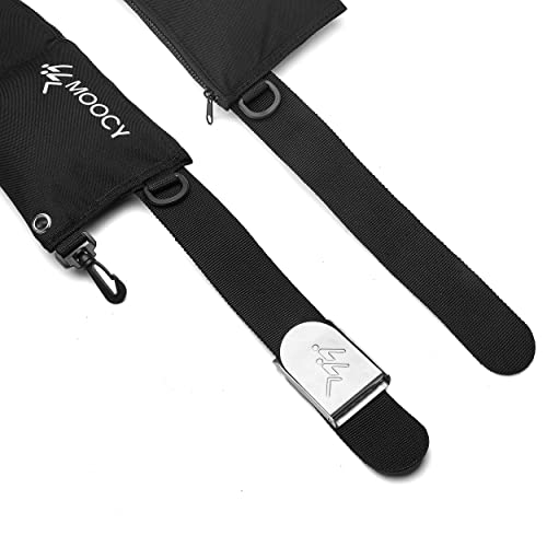 Scuba Weight Belt, 4 Pocket Freediving Dive Diving Accessories - fit for Waist 32" to 52" - color: Zippered