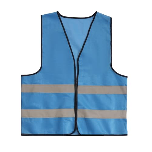 Fishing Vest - Work Vest for Men V Neck Zip Up Lightweight Breathable Sleeveless Utility Jackets Mesh Outwear Vests 2026 - color: 02# Blue