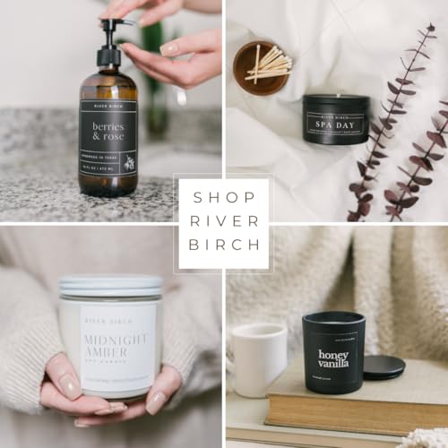 River Birch Bluebonnet Scented Linen and Room Spray | Home Fragrance | 4 oz Glass Amber Bottle | Luxury Signature Scent | Handmade in Texas - color: Bluebonnet