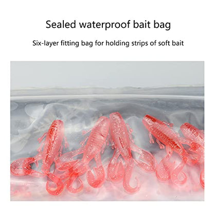 Waterproof Fishing Lure Bag Fishing Equipment Fishing Tackle Binder Bag Soft Baits Bag Storage Bag Fishing Bag - color: A