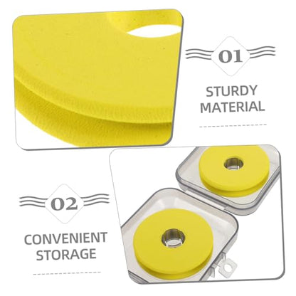 Kisangel Fishing Line Storage Box with Spool Holder for Organizing Fishing Tackle and Accessories Double Sided Design for Easy Classification of Fishing Lines Elegant and Practical