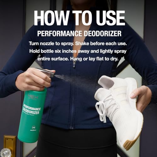 HEX Performance Deodorizing Spray, Unscented, 44oz (Pack of 2) - Awesome for Shoes, Gear, Activewear & Fabrics, Yoga Mats & Gym Equipment, Carpet, Pets, Odor Eliminator & Fabric Refresher Spray - size: 22 Fl Oz (Pack of 2)