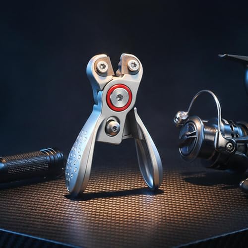 Qianly Fishing Line Cutter, Braid Scissors, Compact, Stainless Steel, Fast and Efficient, Cuts Braided, Monofilament and Fluorocarbon Lines