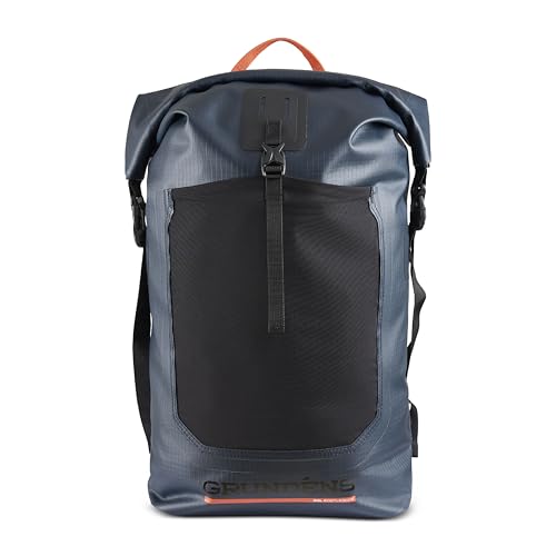 Grundéns Bootlegger Roll Top Backpack, Waterproof, 30L, Dark Navy - color: Dark Navy