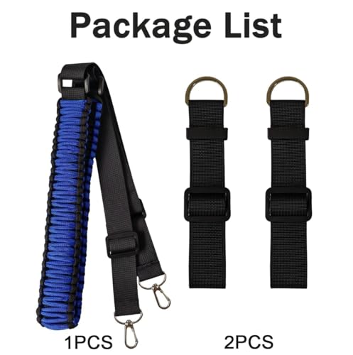 Paracord Lunchbox Strap - Adjustable 7.5qt Cooler Shoulder Sling, Handwoven Heavy Duty Paracord, Detachable & Stabilized with Swivel Buckle