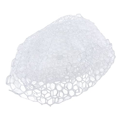 Fly Fishing Landing Net with Clear White Soft Rubber Mesh Ideal for Trout Catch and Release Lightweight and Collapsible Design Perfect for River Lake and Stream
