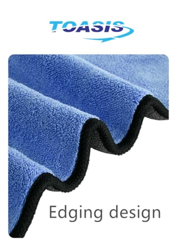 Toasis Fishing Towels with Carabiner Clip 16 x 12 Inch Pack of 4 (Mixed A) - color: Mixed a