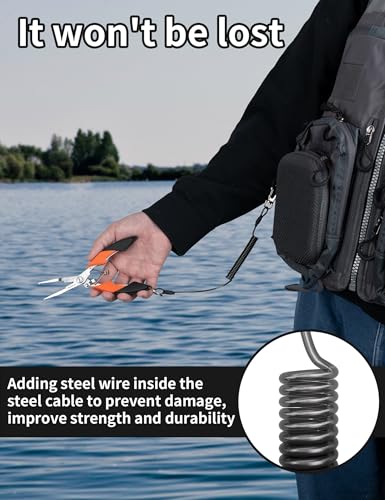 Fishing Split Ring Pliers, Stainless Steel Fishing Tool