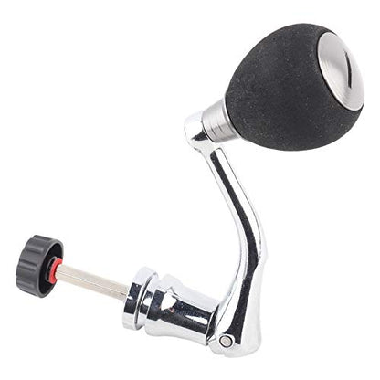 Fishing Reel Handle, Metal Spinning Reel Handle, Lightweight Rocker Handles Offers Firm Fixation with Hex Trunk for Series 2000 and 3000, Reel Repair Replacement