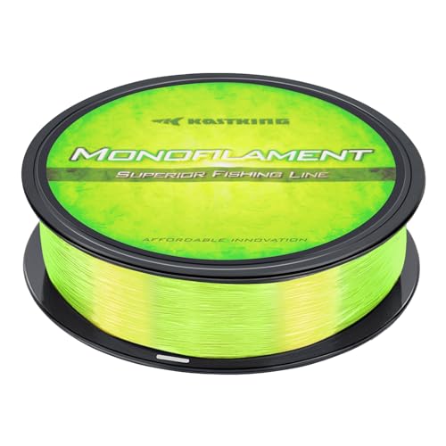 KastKing World's Premium Monofilament Fishing Line - Paralleled Roll Track - Strong and Abrasion Resistant Mono Line - Superior Nylon Material Fishing Line - 2015 ICAST Award Winning Manufacturer - color: B:Sunrise Yellow, size: 600Yds/30LB