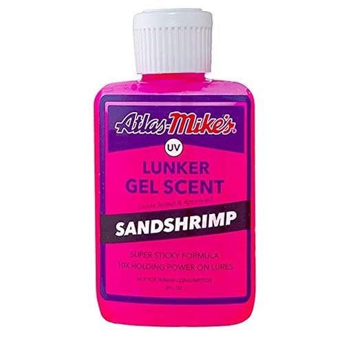 Mike's UV Lunker Fishing Bait Gel Scent - color: Sand Shrimp