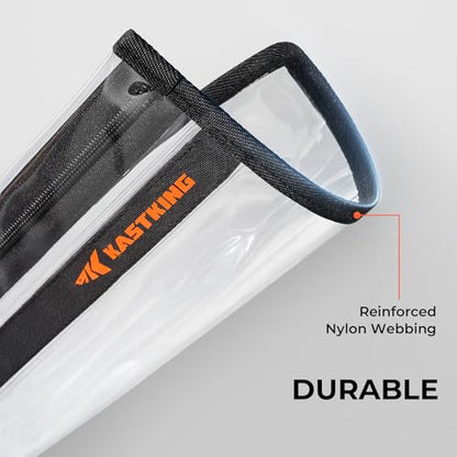 KastKing BaitShield Tackle Storage Bag, Fishing Tackle Bag, Sealed Edges, Water-Resistant Protection, Durable & Tough Build, Large Capacity - size: B: 2 Pack, Large