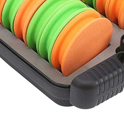 24pcs EVA Fishing Line Storage Spools, Winding Board Tool Bobbin Tackle Mix Color