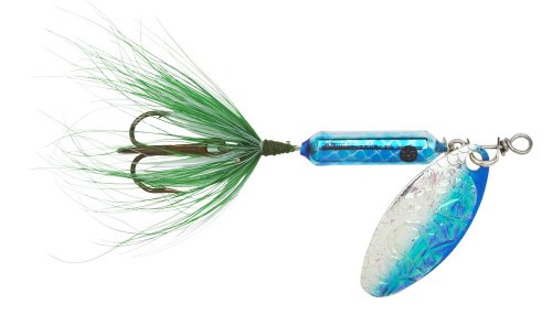 Yakima Bait Rooster Tail in-Line Spinner - color: Flash Blue, size: 1/8-Ounce