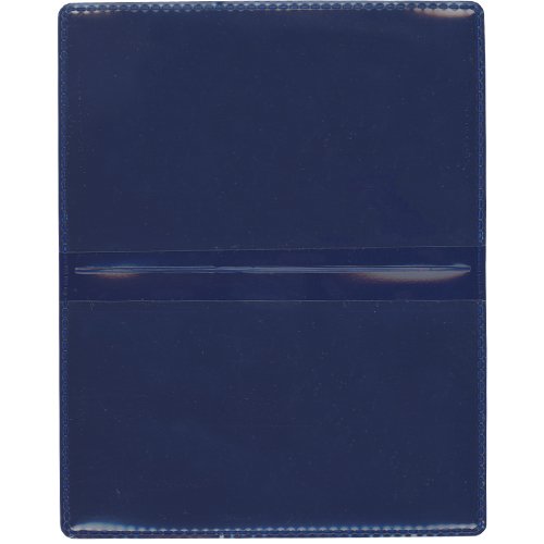 STORE SMART Navy Blue Folding Business Card Holders - 10 Pack - Polypropylene Plastic (RPP2915NB10) - color: Navy Blue, size: 10-Pack