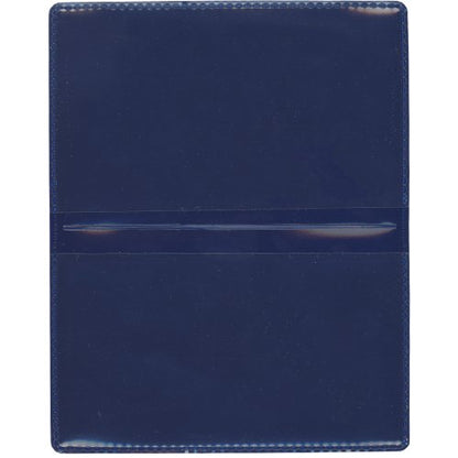 StoreSMART Navy Blue Folding Business Card Holders - 100 Pack - Polypropylene Plastic (RPP2915NB100) - color: Navy Blue, size: 100-Pack