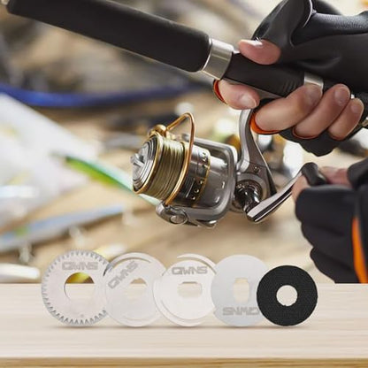 Fishing Baitcasting Reel Drag Clicker Kit With Gear Sprocket And Carbon Fiber Washer For Metanium Fishing Reel Maintenance Kit