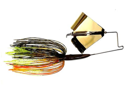 Buzzbait - color: Bluegill/ 24k Gold Delta Blade, size: 1/4 oz