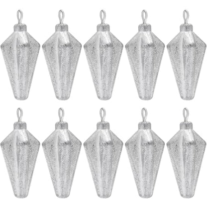 Fishing Pyramid Weights Rhombus Quadrangle Lead Triangle Fishing Sinkers | Surf Fishing Sinkers for Ocean Saltwater Fishing Casting Gear Tackle 1oz 2oz 3oz 4oz - size: 1oz-10pcs