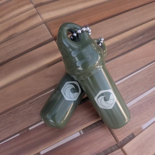 Seahive Floating Keychain (1 pack) with Waterproof Safety Container Boat Key Float - Pontoon, Fishing Accessories key holder - color: Army Green