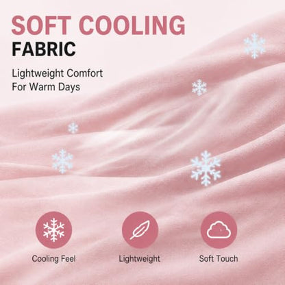 Ice Silk Sun Protection Face Mask for Women, Breathable Cooling Face Cover with Neck Coverage, Driving，Golf，Hiking - color: Grey+pink