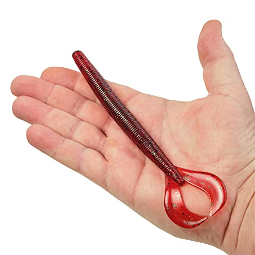 Berkley PowerBait Speed Boss Fishing Soft Bait - color: Redbug, size: 6 3/4"