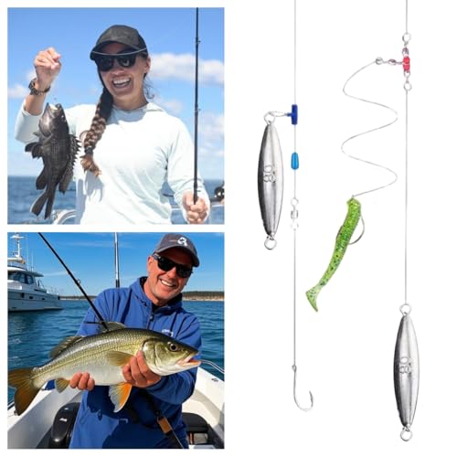 10PCS Fishing Weights Torpedo Sinkers Inline Trolling Sinkers Weights Kit Fishing Sinkers Catfishing Sinkers Saltwater Fishing Torpedo Weights Double Ring Sinkers - 1oz(30g) - size: 2.82oz(80g)-6 Pack