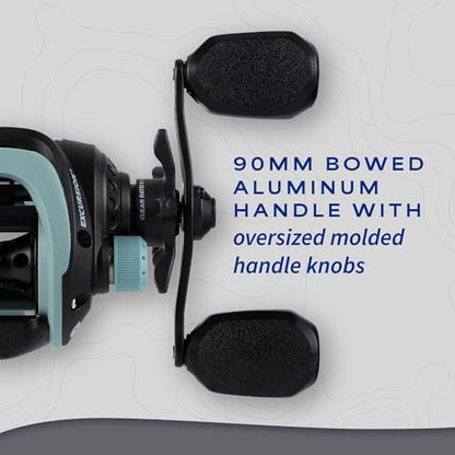 Shakespeare Excursion Low Profile Baitcast Fishing Reel - style: Right-hand