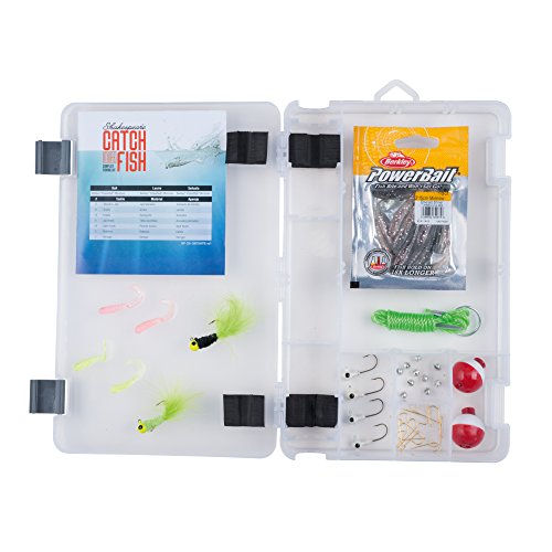 Shakespeare Catch More Fish Spinning Reel and Fishing Rod Combo with Kit - color: Crappie, style: Old Model