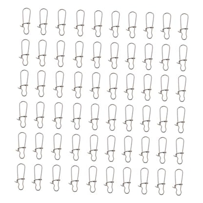 Fishing Buckle Sea Fishing Swivels Catfishing Holder Quick Feeder Fishing Bait Fishing Gadgets Sea - size: 1.2x0.4 cm