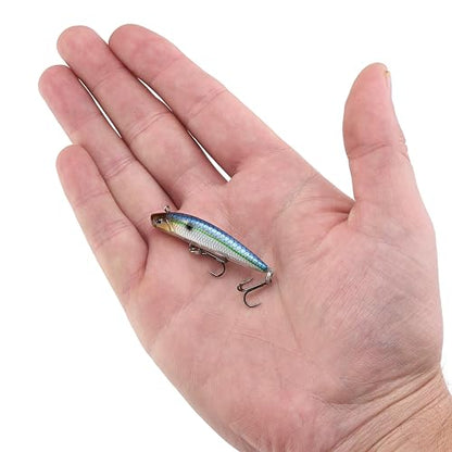 Berkley Finisher Fishing Hard Bait - color: Blue Smelt, size: 1 3/4 in - 3/16 oz
