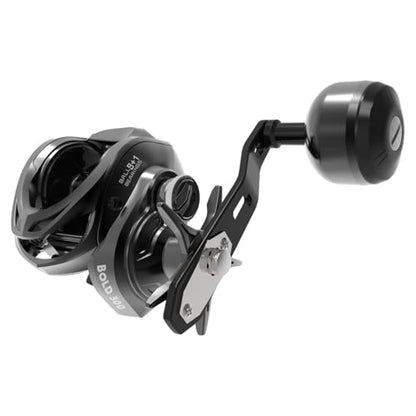Baitcaster Reel Carbon Fiber 9+1 Ball Bearings Anti-Corrosion Baitcasting Fishing Reel Magnetic Brake System Bait Caster Reel High Speed Gear Ratio 6.3:1 Ultra Smooth - style: Left Hand