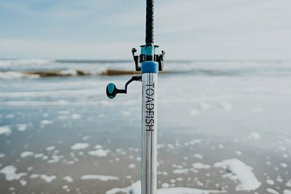 Toadfish Adjustable Surf Spike - Salt Tough Stainless Steel - Durable Stowaway Surf Spike