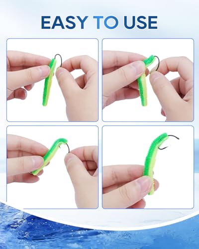 UCEC 190/220/260PCS Barbless Fishing Hooks, Carp Hooks Circle Curve Shank Fly Tying Fishing Hook Tackle Kit for Freshwater Saltwater Hair Rig Trout Size: 2# 4# 6# 8# 10# - size: 120PCS,#2