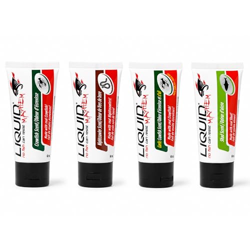 Liquid Mayhem Multi-Scent Gel Attractants Bundles – UV-Enhanced, Real Bait, Amino Acids – for All Lure Types - style: The Ultimate Bass Combination
