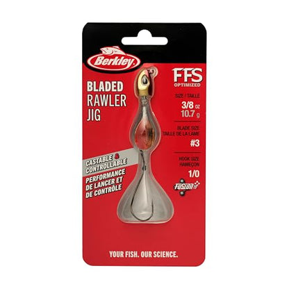 Berkley Bladed Rawler Jig - color: Bloody Gold, size: 3/8 oz - 1/0 Hook Size